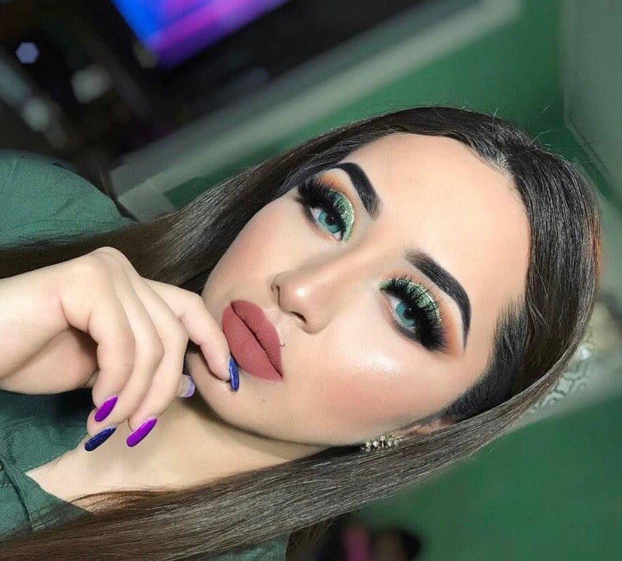 Korean circle lenses for glamorous eyes: FreshTone Premium Marine contacts (US Stock)