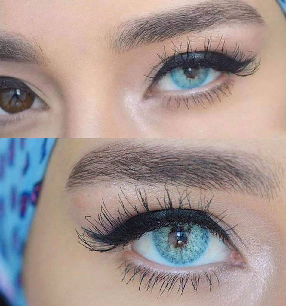 Super Naturals Aqua Blue Colored Lenses Secondary image