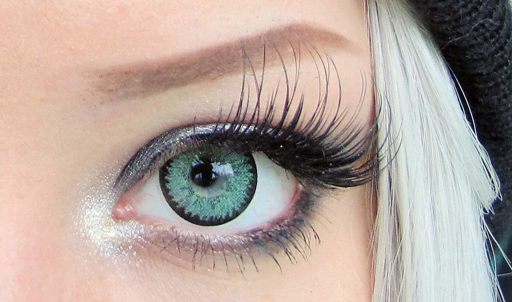 Dolly (Super Nudy) Green Circle Lenses Secondary image