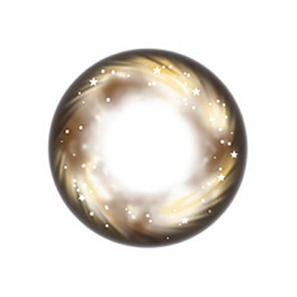 Galaxy Brown 3-tone circle lenses / colored contacts by Urban Layer Korea (USA in stock and ready to ship)