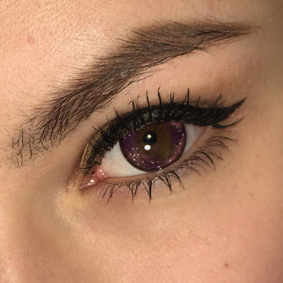 Galaxy Pink circle lenses