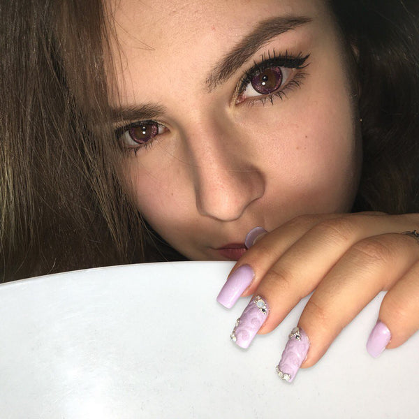 Urban Layer Galaxy Pink circle lenses