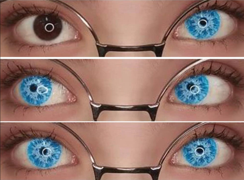 White Walker cosplay circle lenses by CrazyLab Korea (USA stock, fast shipping)
