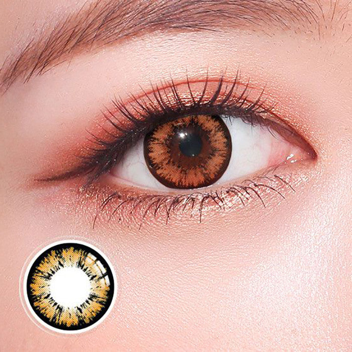 Geolica Holicat Cutie Cat Brown Circle Lenses Secondary image