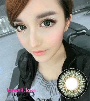 Bambi Green Circle Lenses