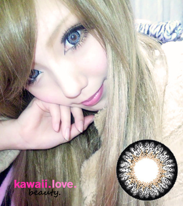 GEO Princess Mimi Sesame Grey (AngelColor Japan Bambi Grey) circle lenses
