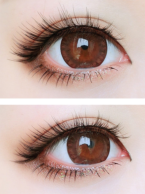 Xtra Smokey Choco Brown WBC104 Circle Lenses Secondary image