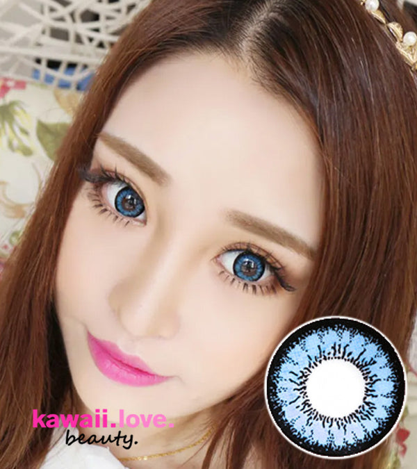 Geo CM832 Angel Blue circle lenses, USA stock