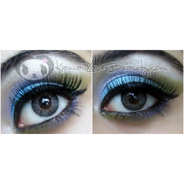 Berryholic Grey CM955 colored contact lenses.