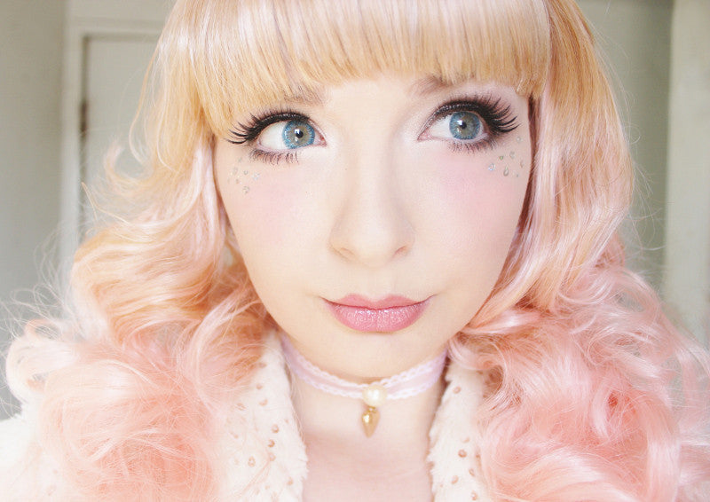 Geolica Celine Blue Circle Lenses Main image