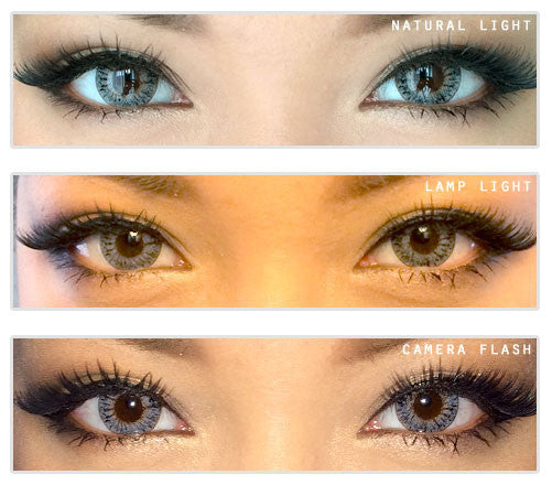 Geolica Lady Pearl Grey Circle Lenses