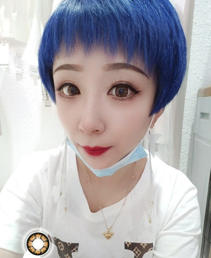 Geolica Holicat Cutie Cat Brown Circle Lenses