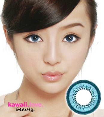 Wing Blue OL-102 Circle Lenses