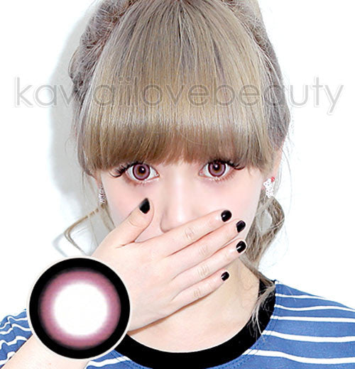 Barbie Sugar Candy pink circle lenses