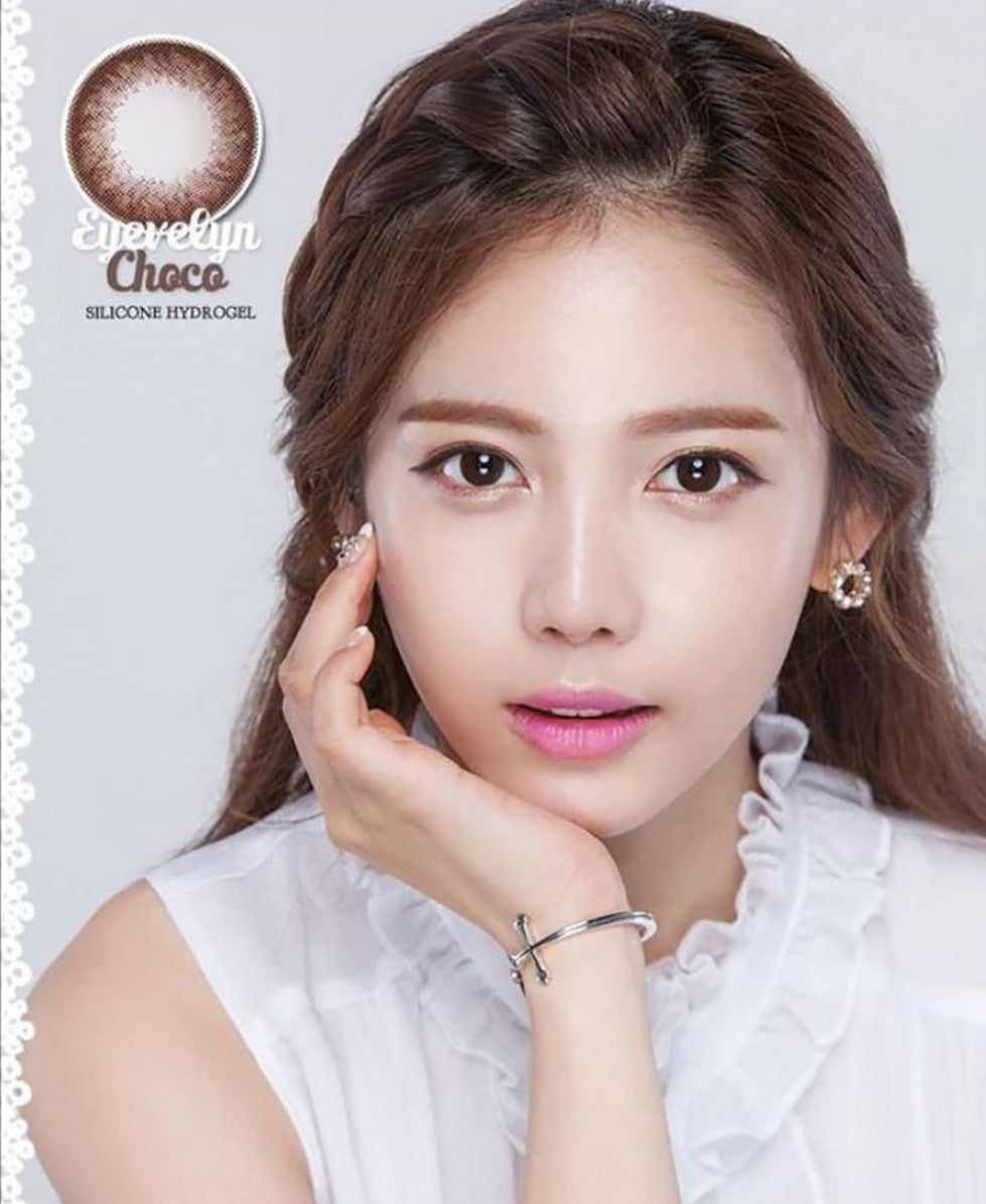 Eyevelyn Choco Circle Lenses Secondary image