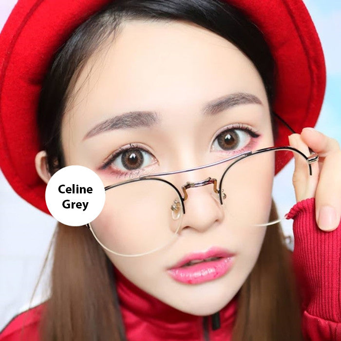 Geolica Celine Grey Circle Lenses Main image