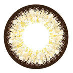 Design detail on Geolica Holicat - Barbie Cat Hazel circle lenses.