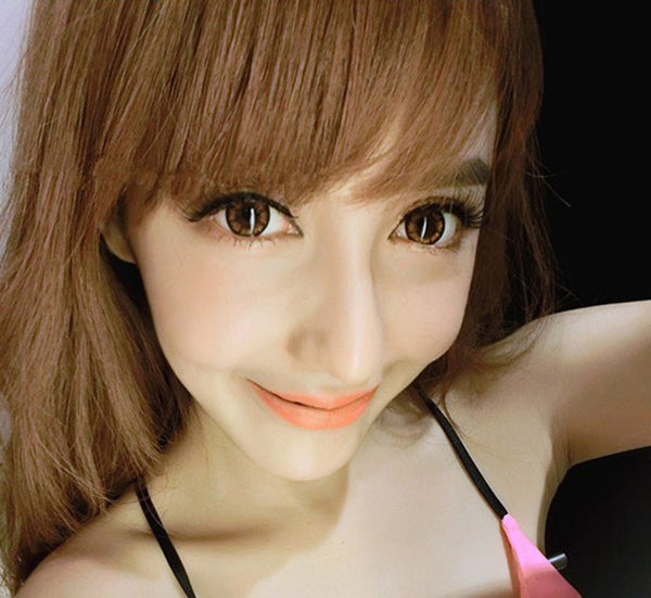 Geolica Holicat Cutie Cat Brown Circle Lenses