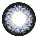 Circle lens design detail on Geolica Holicat - Funky Cat Blue.