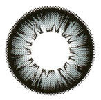 Design pattern on Geolica Holicat - Sexy Cat Grey 14.5mm circle lens.