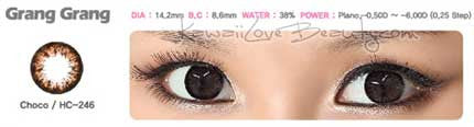 Grang Grang Choco Brown HC-246 Circle Lenses