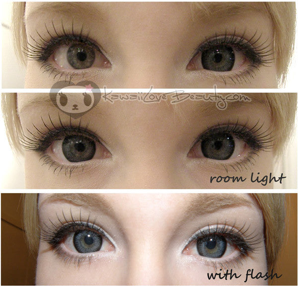 Hurricane Grey circle lenses by Geo