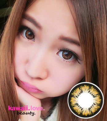 Geolica Holicat Cutie Cat Brown Circle Lenses