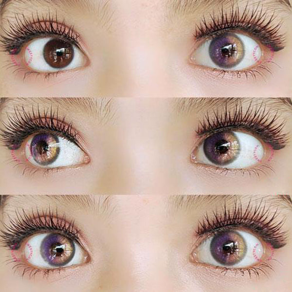 Honey Violet Circle Lenses