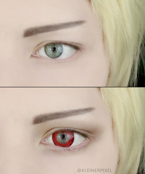 I.Fairy Poppy Red Circle Lenses
