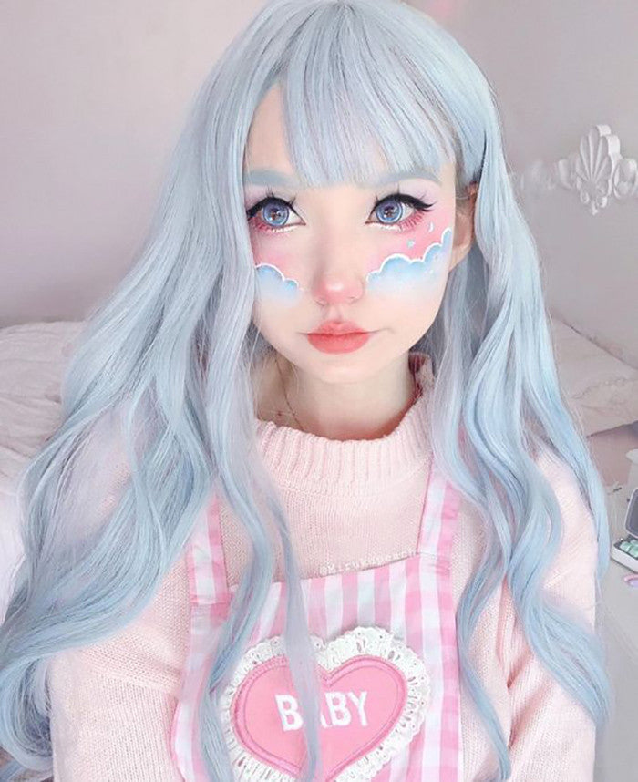 Kawaii Blue Circle Lenses Main image