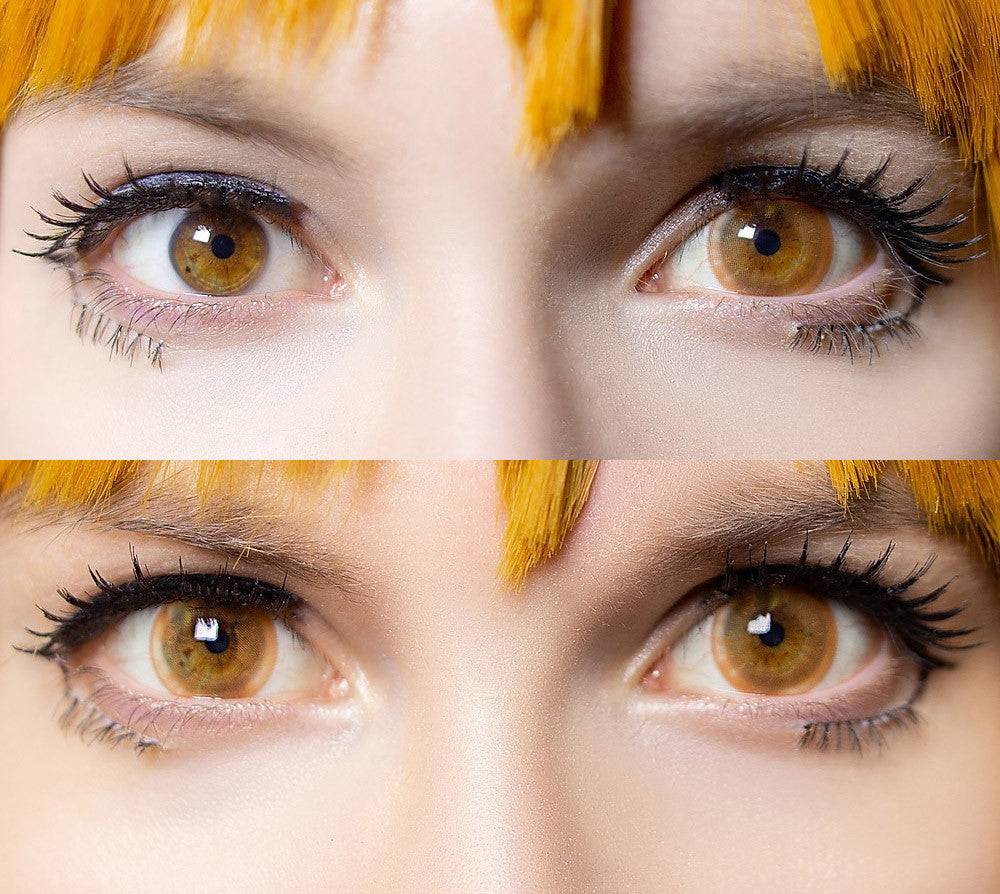 Kawaii Brown Circle Lenses