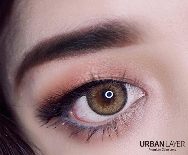 Biella Brown Circle Lenses | Yearly