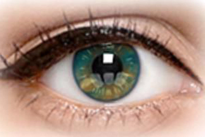 Kawaii Green Circle Lenses