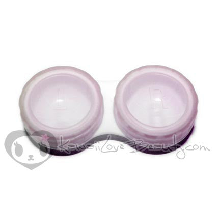 3-Pack Transparent Lens Cases (Lavender)