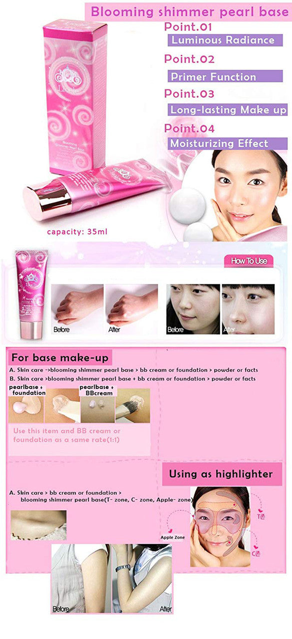 Lioele Blooming Shimmer Pearl Base 35ml