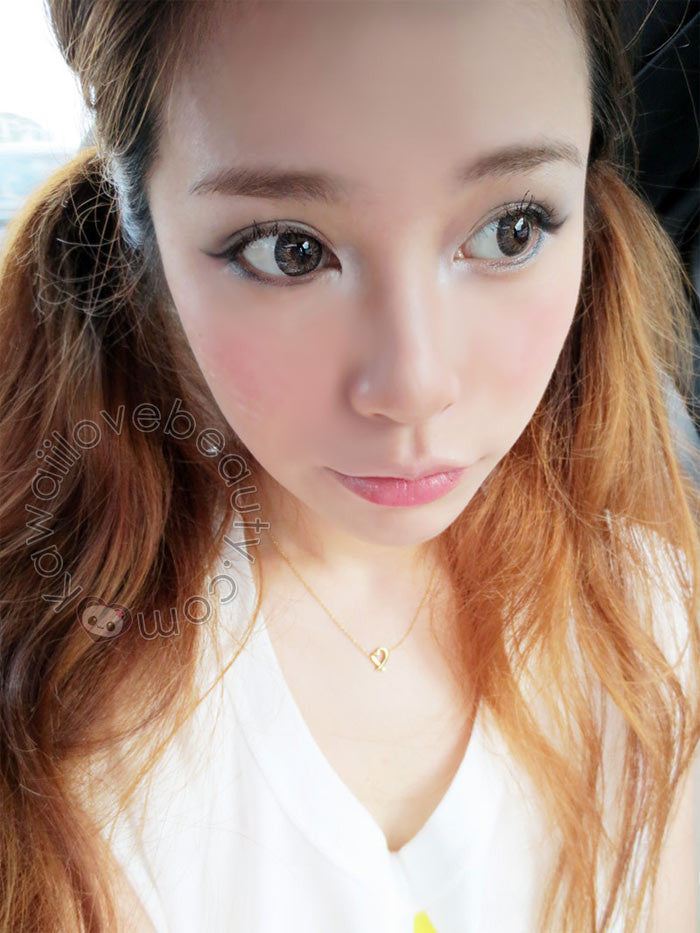Impressions 3 Tone Marble Gray circle lenses by FreshTone Korea Main image