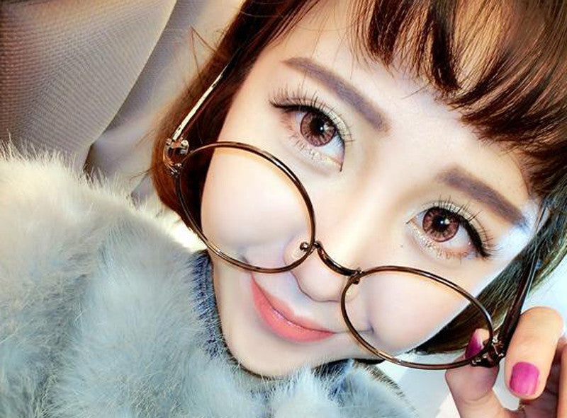 Colors of the Wind Mellow Peach Circle Lenses Secondary image