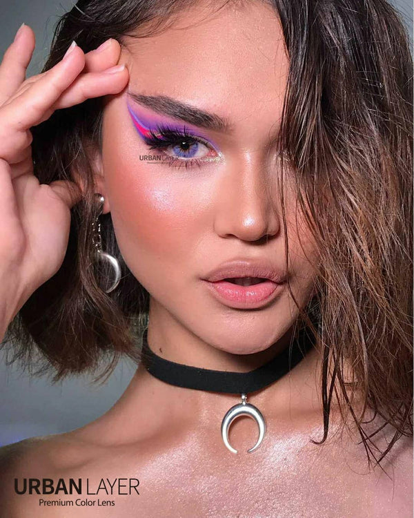 Monet Violet Circle Lenses | Yearly Lens