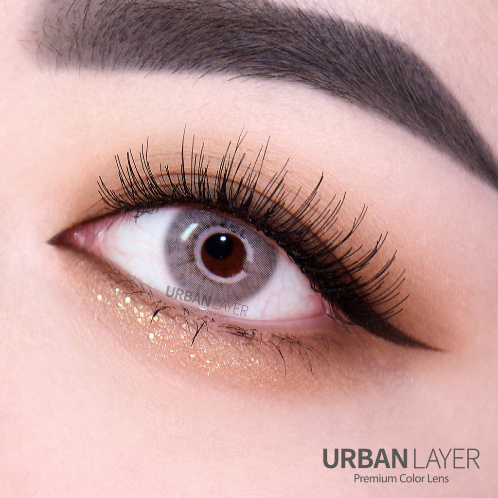 Montreal Gray Circle Lenses | Yearly