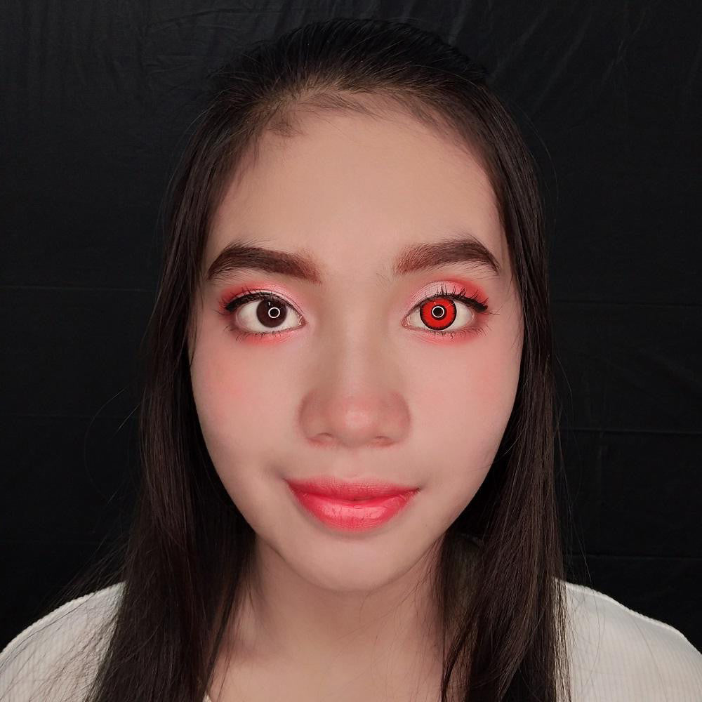 Mystic Red Circle Lenses | Yearly