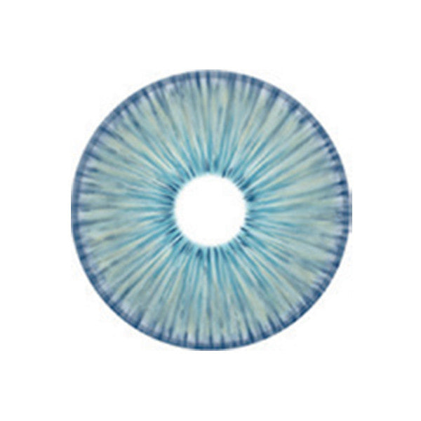 Urban Layer New York Blue bright colored silicone hydrogel soft contact lenses