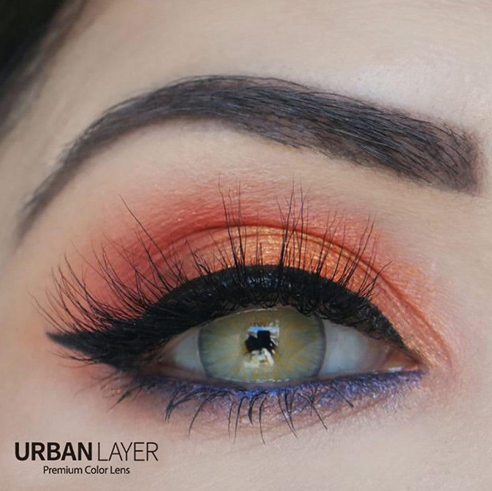 New York Gray Circle Lenses | 1 Year Secondary image