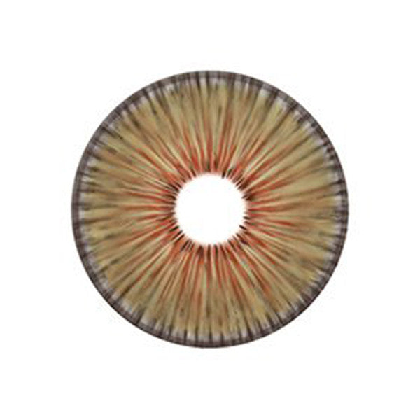 Urban Layer New York N Hazel bright colored silicone hydrogel soft contact lenses