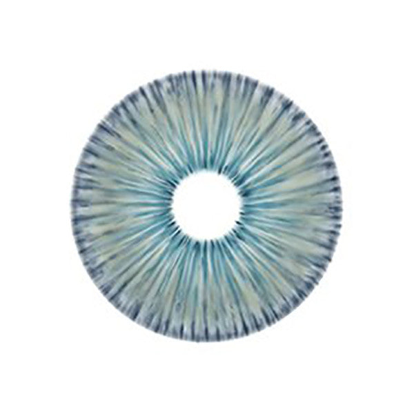 Urban Layer New York N Blue bright colored silicone hydrogel soft contact lenses
