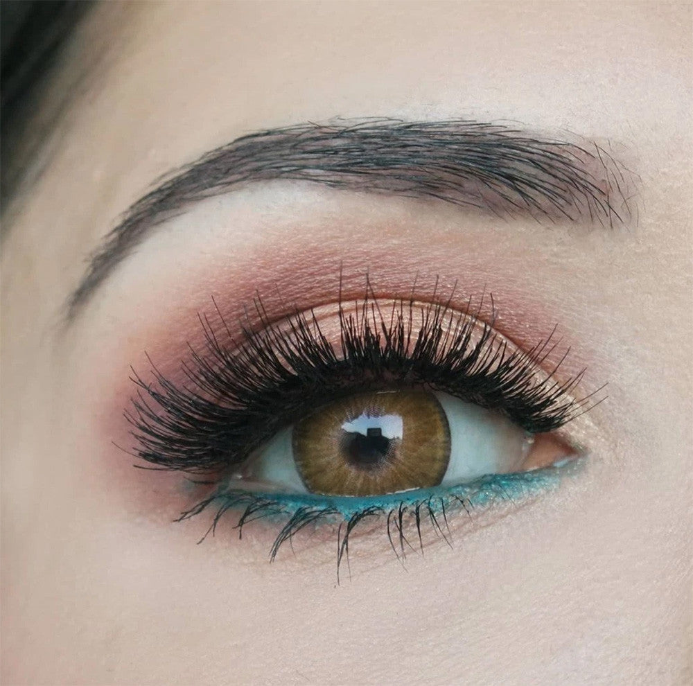 New York N Brown Circle Lenses | 1 Year Secondary image