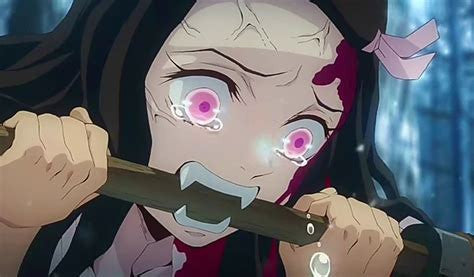 Nezuko Pink Circle Lenses | 1 Year