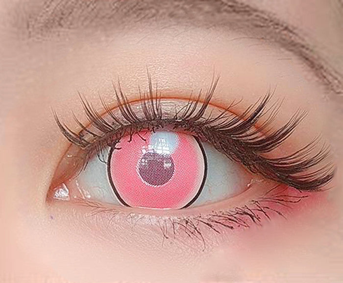 Nezuko R Pink Circle Lenses | 1 Year Main image