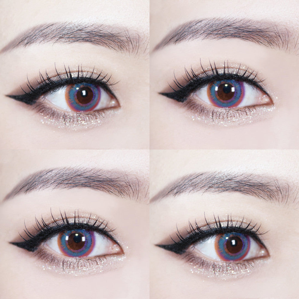 Ethereal Tropical Pink circle lenses by Urban Layer