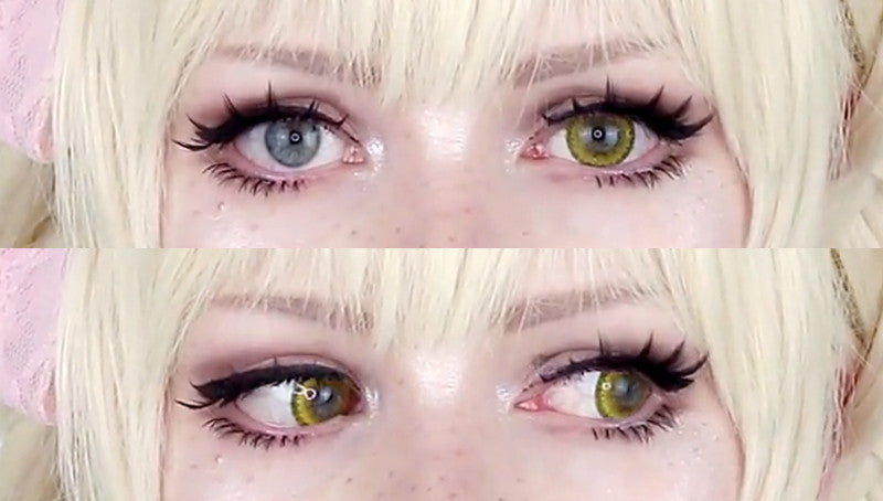 Poppy Yellow Circle Lenses
