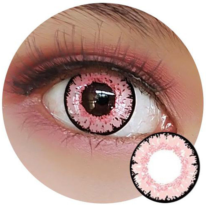 Queen Light Pink Circle Lenses Secondary image